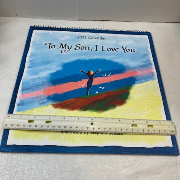 2022 "To My Son, I Love You" 12-Month Wall Calendar by Susan Polis Schutz - Picture 12 of 13